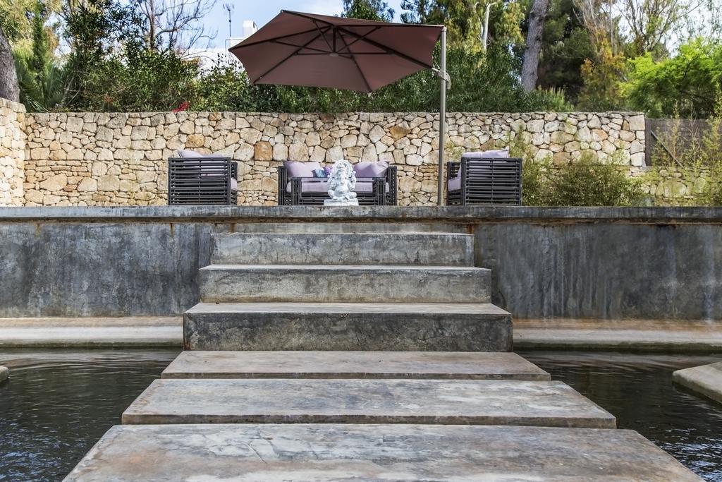 Casa India Ibiza Villa Santa Eularia des Riu Buitenkant foto