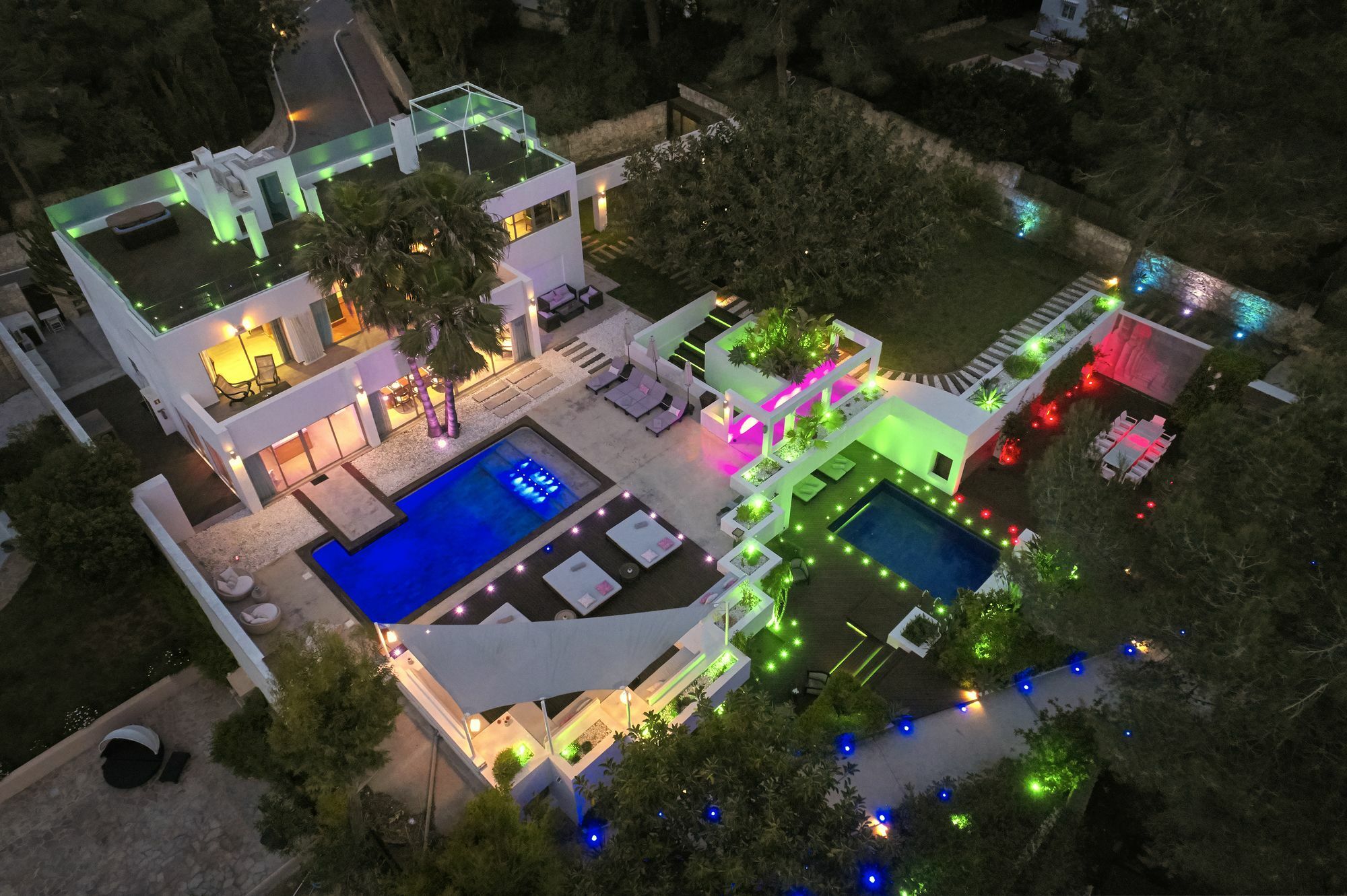 Casa India Ibiza Villa Santa Eularia des Riu Buitenkant foto