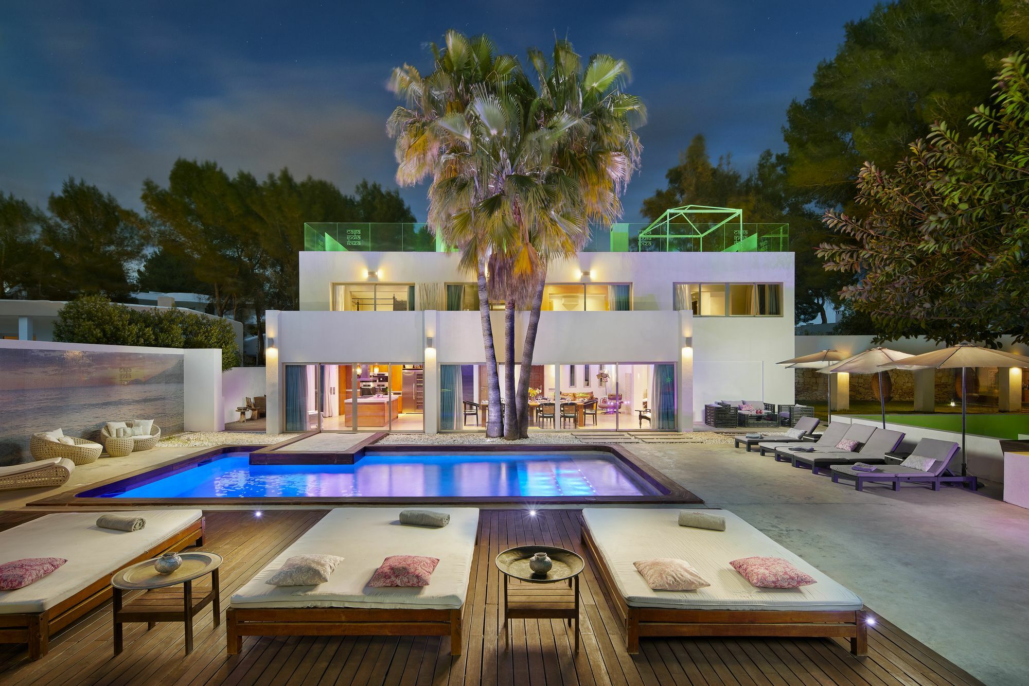 Casa India Ibiza Villa Santa Eularia des Riu Buitenkant foto